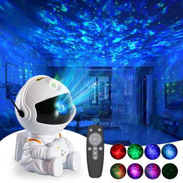 Galaxy Star Projector Starry Sky Night Light Astronaut Lamp