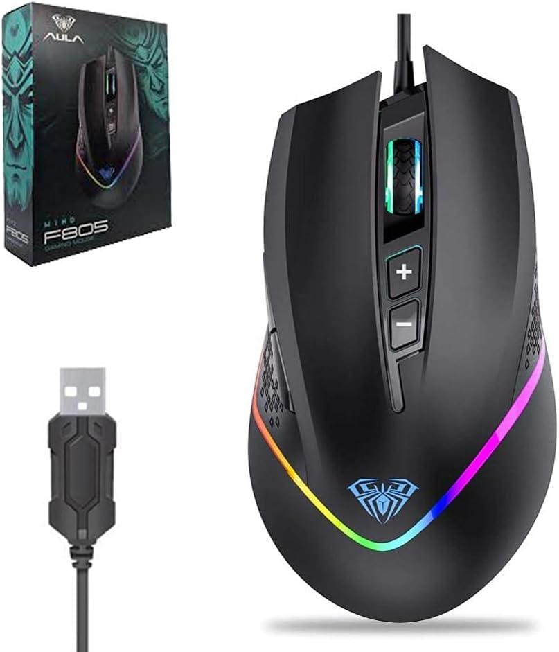 AULA F805 USB Gaming Mouse