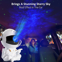 Galaxy Star Projector Starry Sky Night Light Astronaut Lamp