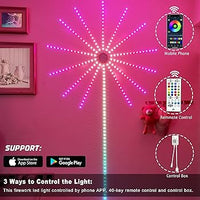 Firework Night Lamp RGB Bluetooth Music Sound