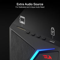 Redragon GS520 PRO Computer Gaming Speakers with Subwoofer, 2.1 Channel RGB