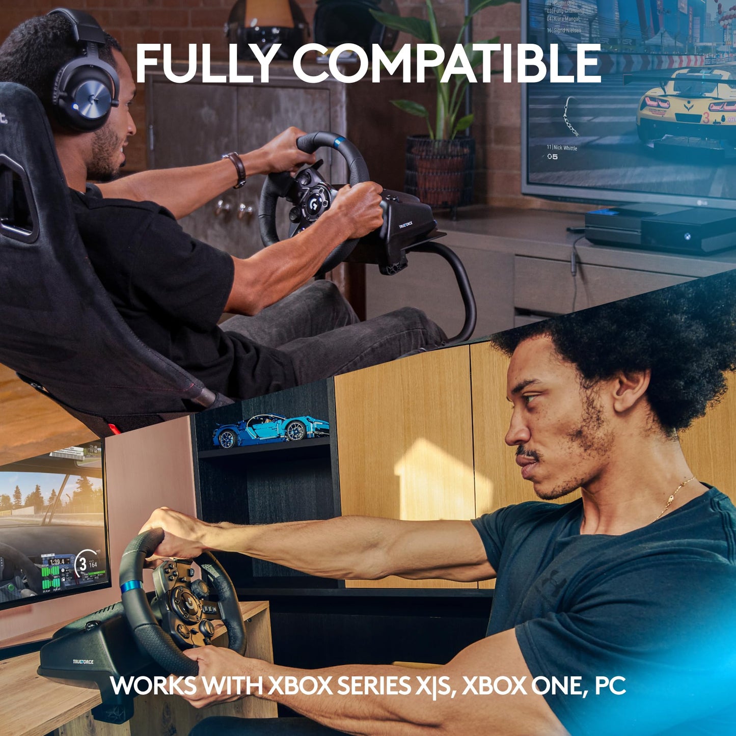 Logitech G923 TRUEFORCE Racing wheel for Xbox, PlayStation and PC