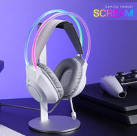 Redragon H231 SCREAM Wired Gaming Headset WHITE