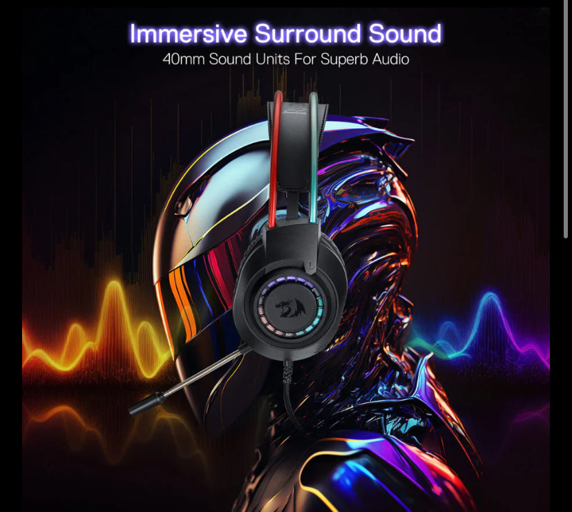 Redragon H231 SCREAM Wired Gaming Headset