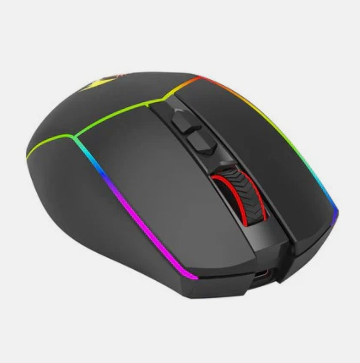 Redragon AXE PRO M814RGB 3 modes connections gaming mouse