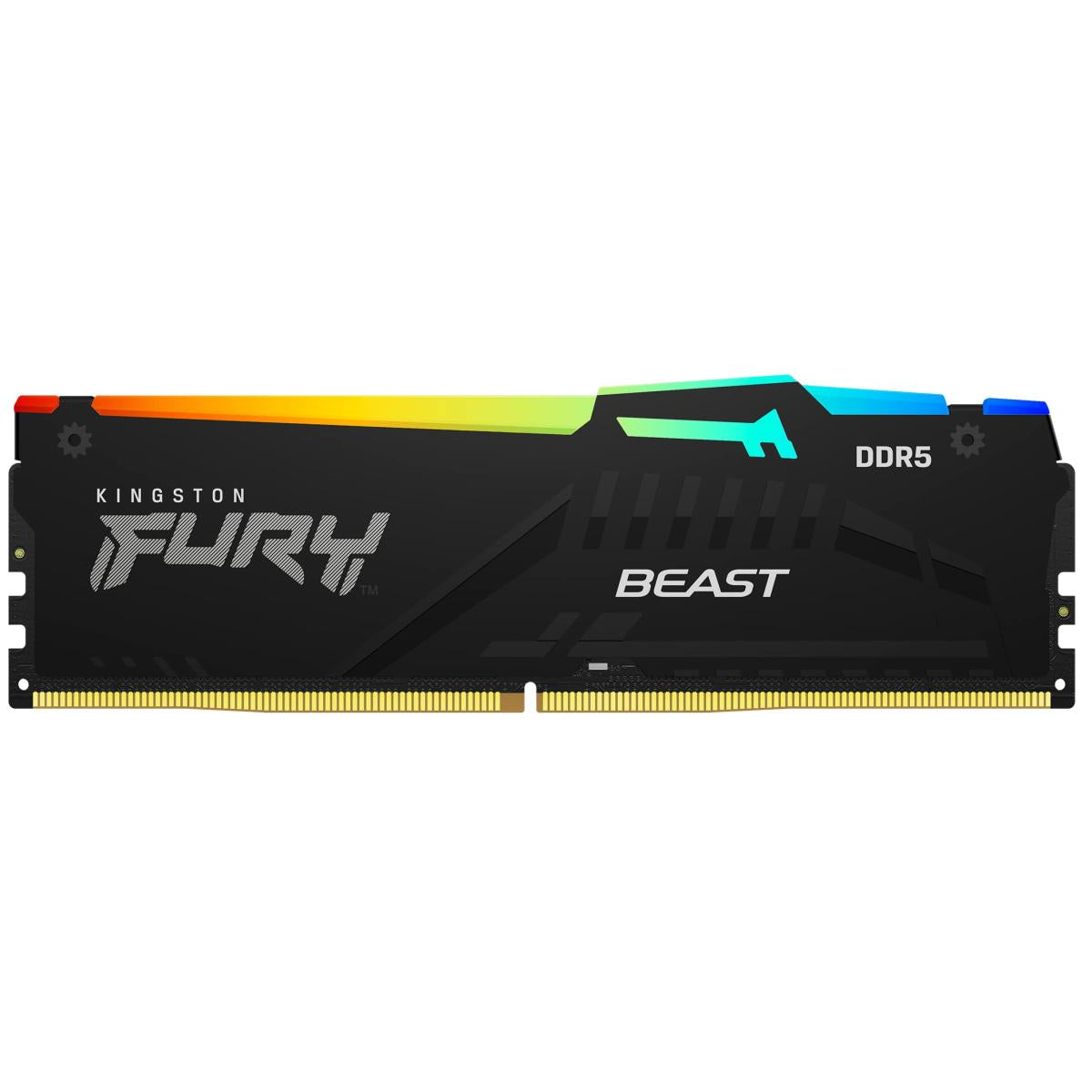Kingston FURY Beast RGB 8GB (1 x 8GB) 5600MHz DDR5 Desktop Memory Infrared Sync Technology