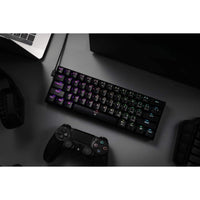 Redragon K630 Dragonborn 60% Wired RGB Compact Mechanical 61 Keys Linear Red Switch -Black