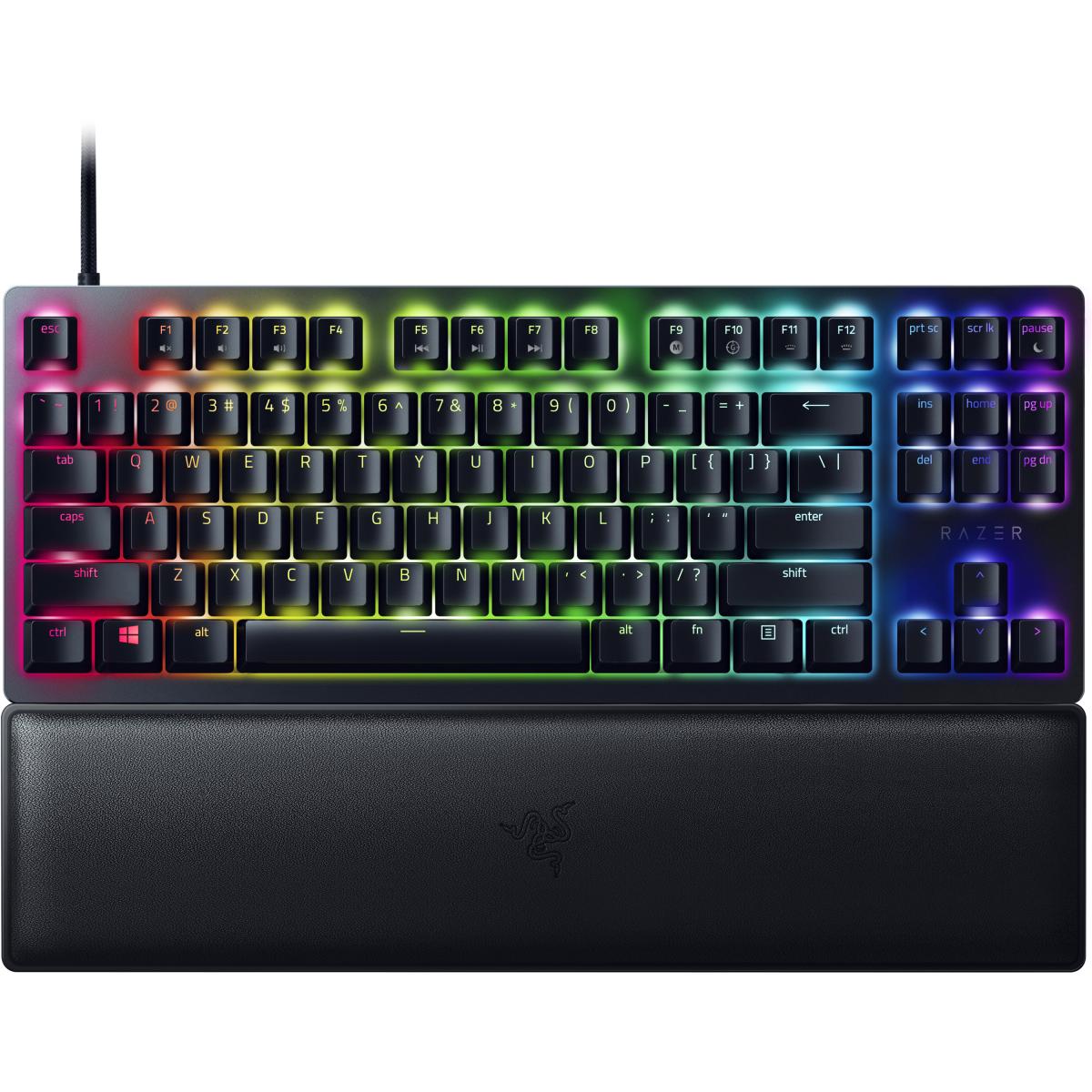 Razer Huntsman V2 Tenkeyless Optical Gaming Keyboard - Linear Red Switch