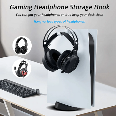 DOBE HEADSET STORAGE SET WITH GAME DISC RACK FOR PS5
