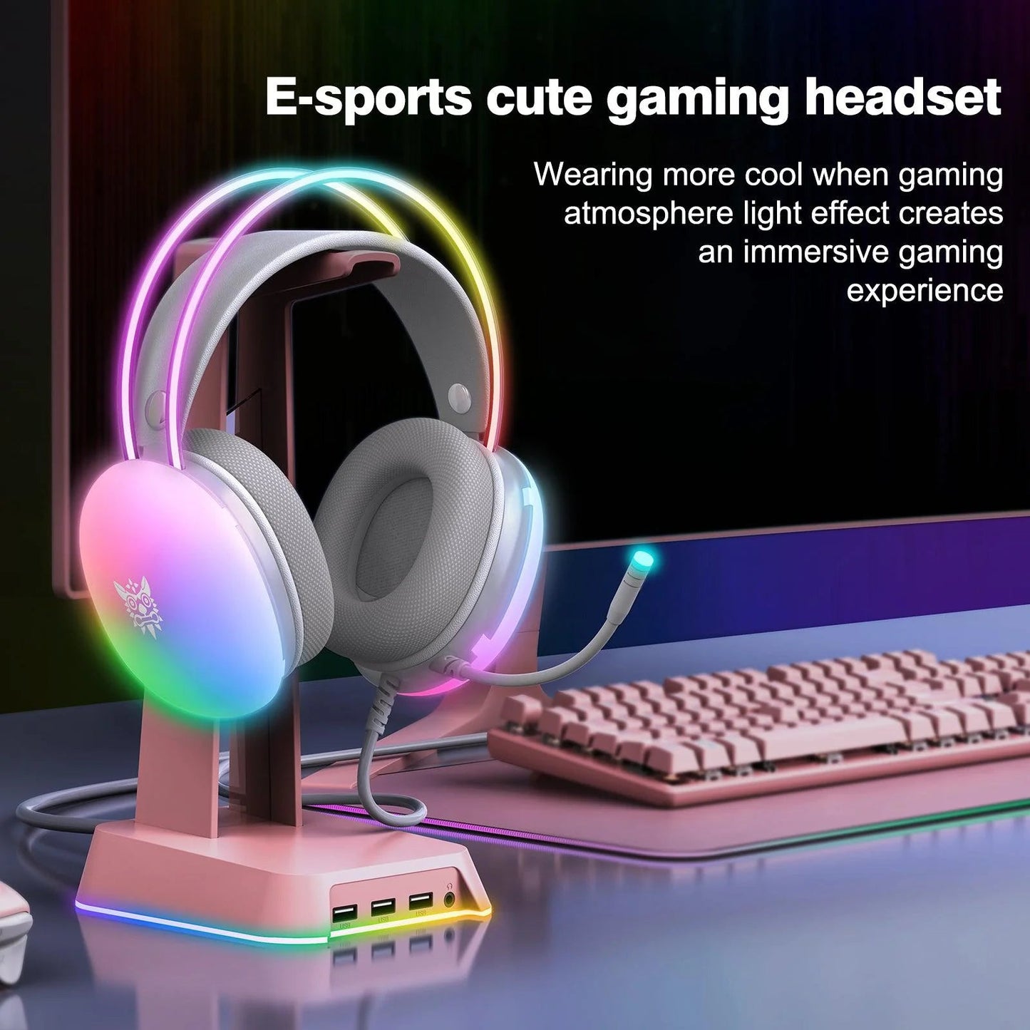 ONIKUMA X25 RGB Gaming Headset