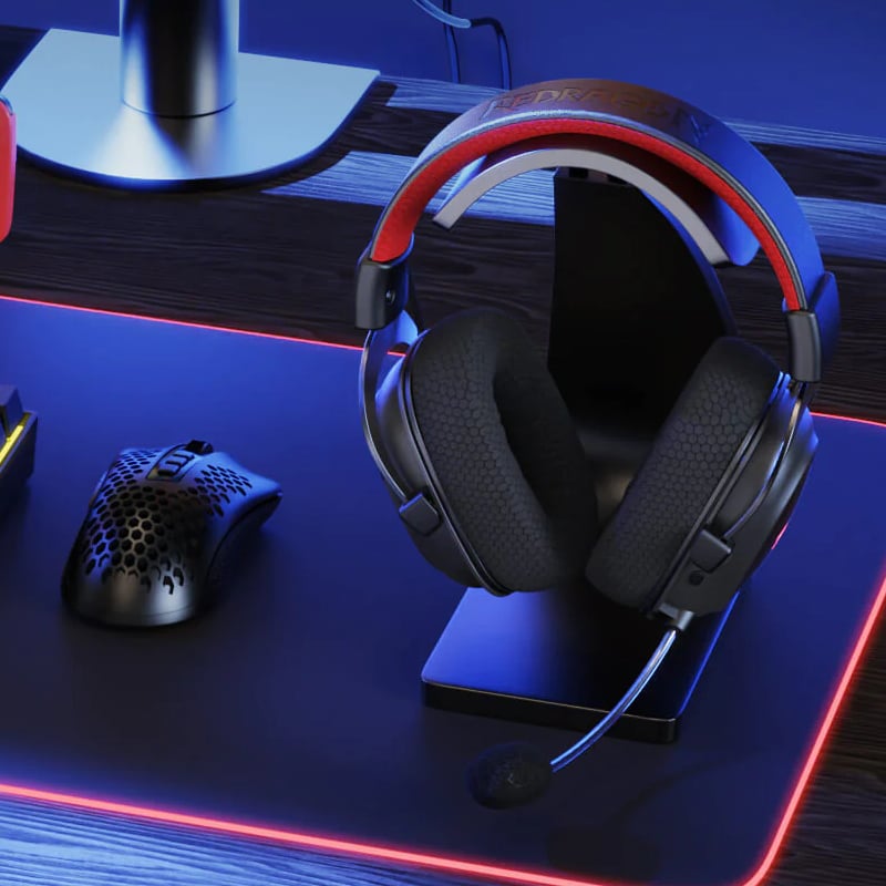 Redragon H510 PRO Zeus-X RGB Wireless Gaming Headset - 7.1 Surround Sound