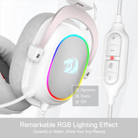 Redragon H510 ZEUS-X RGB White Wired Gaming Headset