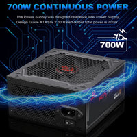 Source ATX Redragon RGPS 700W 80 PLUS Bronze Modular Active PFC-GC-PS005-1