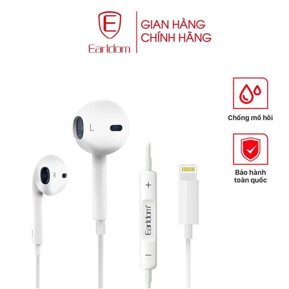 Earldom ET-E21 iPhone Lightning Earphone Wired