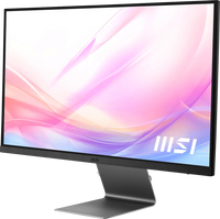 MSI Modern MD271UL, 27" Monitor, 3840 x 2160 (UHD), IPS, 60 Hz, 4ms, HDMI, DP Port, USB C, Tilt, Silver