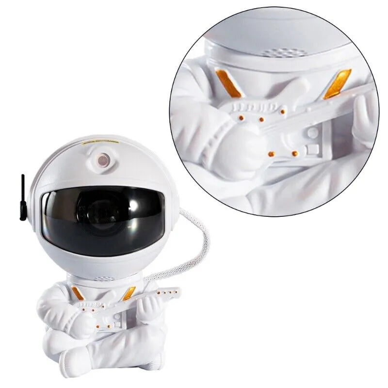 Galaxy Star Projector Starry Sky Night Light Astronaut Lamp