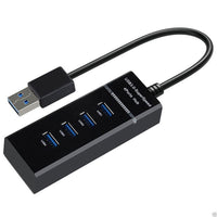High Speed USB 3.0 4-Port Hub Adapter