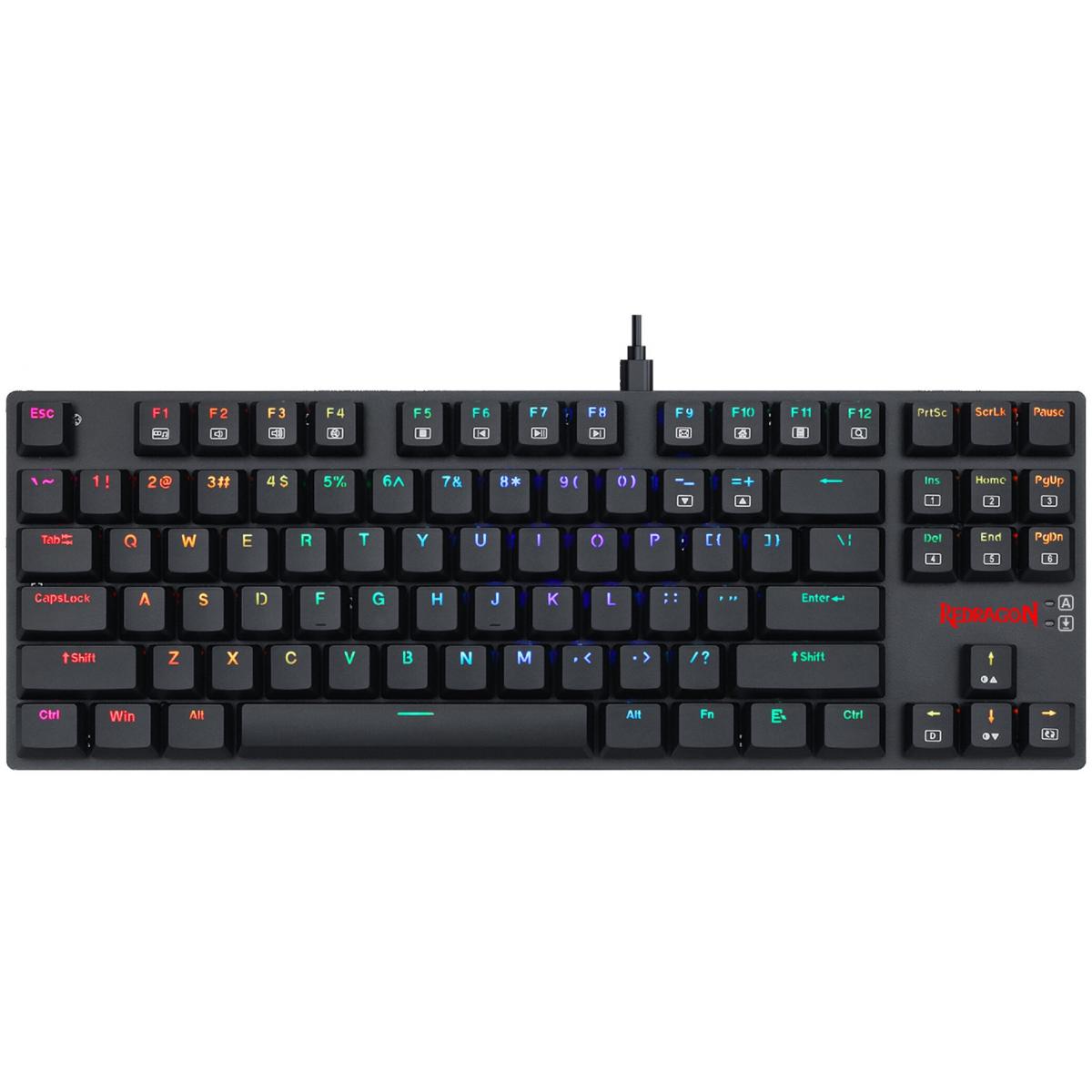 Redragon K607P-KBS Wireless 2.4G and Bluetooth Gaming Keyboard