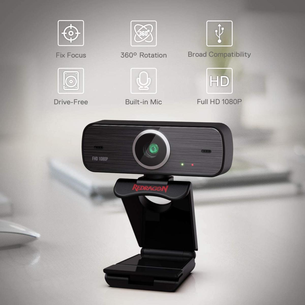 Redragon GW800 Full HD - WebCam