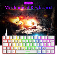 T60 Mechanical Gaming Keyboard 60% ( White )