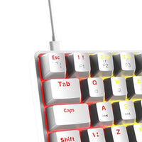 T60 Mechanical Gaming Keyboard 60% ( White )