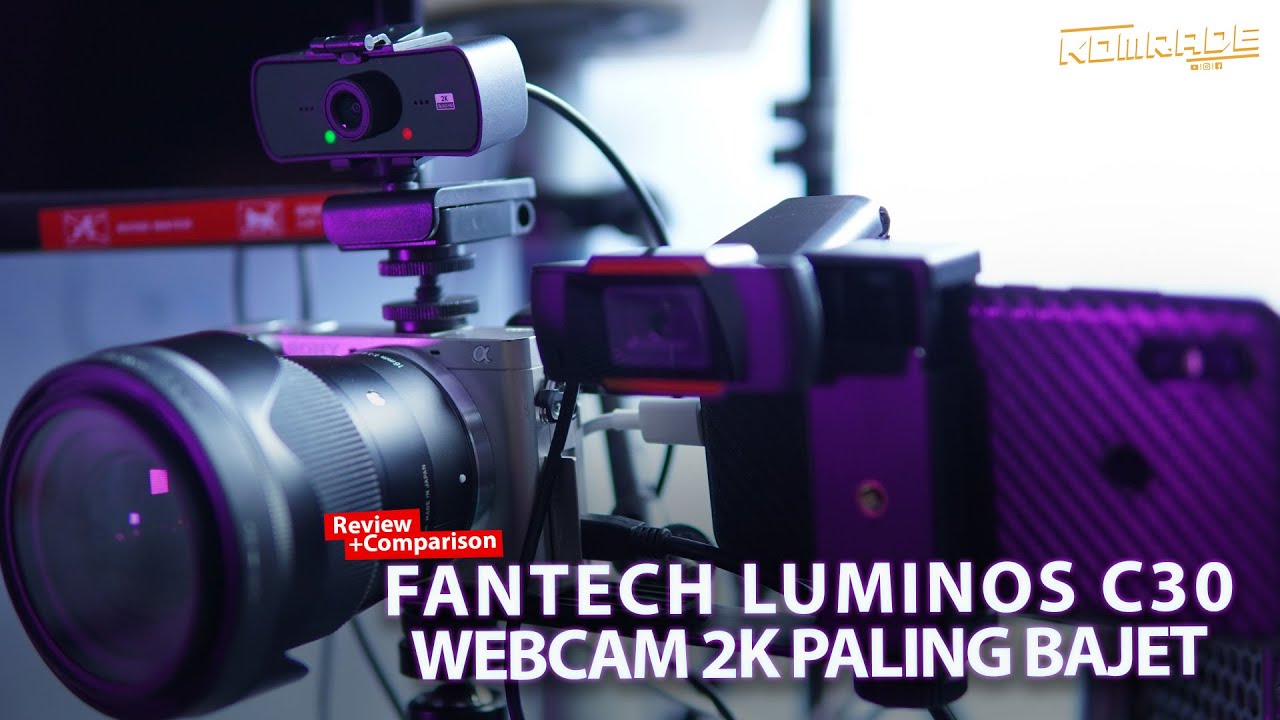 FANTECH LUMINOUS C30 2K WEBCAM